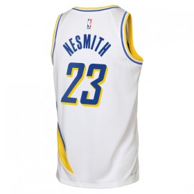 Dres Indiana Pacers Aaron Nesmith Nike 2025-26 City Edition Bijela Swingman